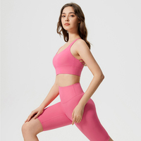 Soutien-gorge de sport à dos croisé pour femme, haut de sport personnalisé pour la salle de sport, haute performance, respirant et style simple