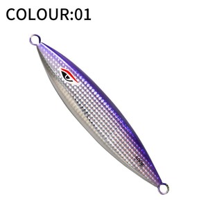 Señuelo de Pesca Personalizado con Escamas de Pescado, para Pesca Lenta con Jigging, 300g 400g 500g, para Pesca en Alta Mar, Agua Salada - Product Image 2