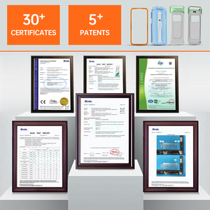 <span class=keywords><strong>Kit</strong></span> de protection d'écran en verre trempé incassable de qualité AAA 9H 2.5D pour 11/12/13/14/15 Pro avec outil d'installation HD - Product Image 4