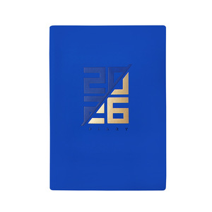 Agenda annuel anglais et espagnol, planificateur annuel, couverture en tissu imprimé, <span class=keywords><strong>une</strong></span> <span class=keywords><strong>page</strong></span> par <span class=keywords><strong>jour</strong></span>, transfrontalier, calendrier annuel A5 2026 - Product Image 1
