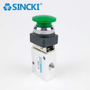 JM322PP 3 اتجاهات صمام ميكانيكي تحكم يدوي أجزاء هوائية - Product Image 4