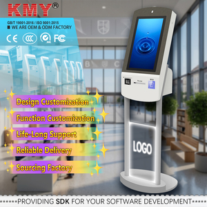 Terminal de gestion de file d'attente, de check-in et d'enregistrement pour événements, avec lecteur de cartes RFID/NFC, scanner de codes, imprimante de reçus, OEM SDK - Product Image 1