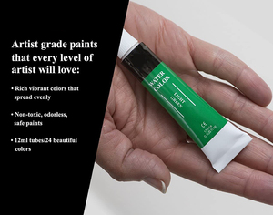 Artisti professionisti 24 Tubi Acquerello Colorato Vernice Per La Pittura Ad Acquerello - Product Image 2