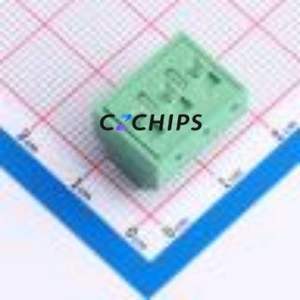 MX127S-5.08-03P-GN01-Cu-Y-A Screw Terminal Block Through hole Component (THT),P=5.08mm Connector 1x3P 5.08mm Green Through Hole - Product Image 2