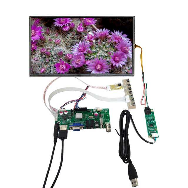 Lcd Advertising Touch Screen Display 10.1 Lcd Screen 10.1Inch N101ICG-L21 1280X800 Resistive Touch Lcd With Lvds Driver Board
