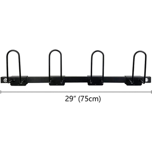 Espositore professionale per guanti da boxe da palestra in metallo montato a parete - Product Image 3