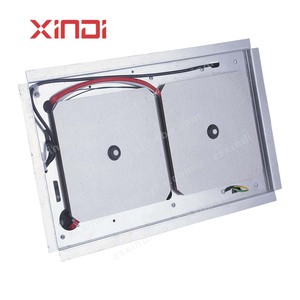 Placa de Inducción Doble Portátil con Carcasa de Hierro, Uso Doméstico, Control Táctil Eléctrico - Product Image 3