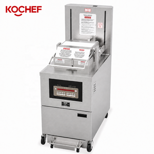 Freidora de Pollo a Presión Eléctrica/a Gas Automática de Gran Capacidad (45L) Tipo <span class=keywords><strong>Broaster</strong></span> para Uso Comercial, Marca KFC, con Computadora, 90-190 ℃ - Product Image 1