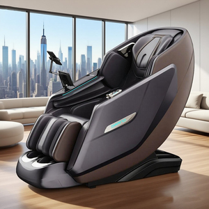 Silla <span class=keywords><strong>de</strong></span> Masaje Shiatsu 2D 3D <span class=keywords><strong>de</strong></span> Gravedad Cero, Moderna, Premium, OEM, con Masajeador <span class=keywords><strong>de</strong></span> Cuello, Hombros y Pies - Product Image 2