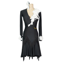 Robe de danse latine pour filles Vennystyle, nouveau design, motif léopard, costume de scène, tenue de danse professionnelle pour femmes