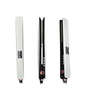 Custom Logo Professional ionic Technology Karatin Treatment Titanium Hair Straightener From italy