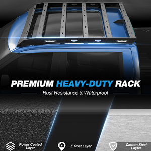 Accesorios de Alta Calidad Ulon 4X4 para Camionetas, Portaequipajes de Techo Todoterreno para Toyota Tundra 2022-2026, Canastilla Portaequipajes Superior con Rieles - Product Image 2