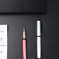 TTX personnalisé luxe classique affaires stylo à bille à rouleau ensemble prix usine recharge d'encre plumes cartouche cadeau fait métal Durable