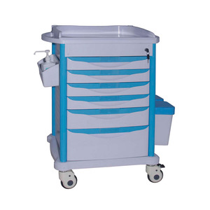 <span class=keywords><strong>Chariot</strong></span> médical d'urgence à 4 tiroirs MK-P10 pour médecin clinique, pas cher - Product Image 3