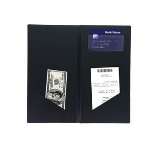 Porta Menús de PVC con Diseño de Piel de Oveja, de Alta Gama, para Hoteles, Restaurantes y Cafeterías, Color Negro, Personalizable, Venta al Por Mayor de Fábrica - Product Image 4