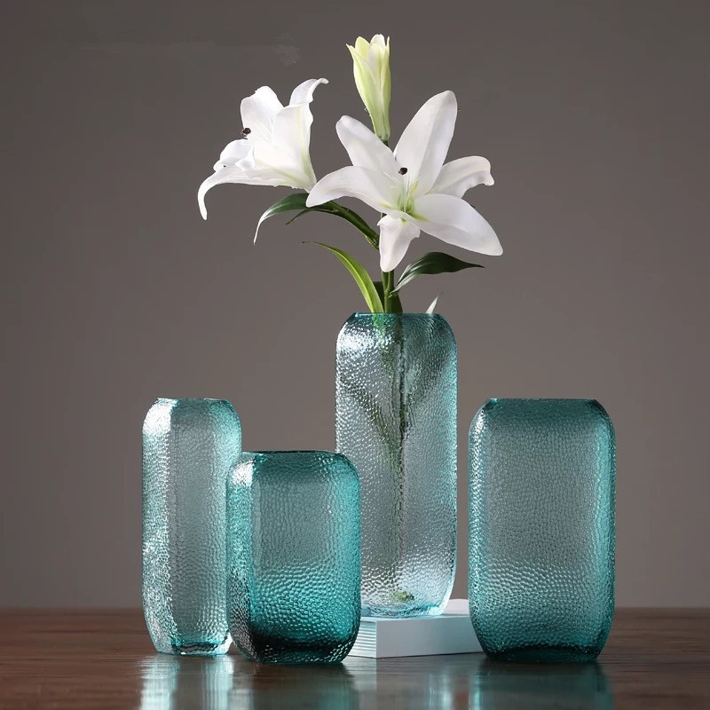 Factory Produced Wholesale Glass Flower Vase for Home Decor