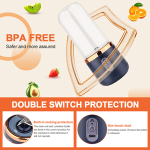 Atacado Portátil USB Recarregável Multifuncional Fruit Blender Juicer Juicer Melancia Juicer para Uso Doméstico - Product Image 5