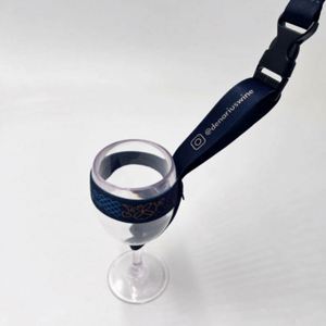 Promotional Printed Nylon <b>Polyester</b> Personalizado Wine Glass Holder <b>Lanyard</b> With Logo Custom - Product Image 5
