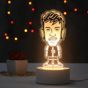 Figurines de collection et poupées de joueurs de football star Cristiano Ronaldo et Neymar, événements sportifs, mini figurines d'action en acrylique et ABS - Product Image 3