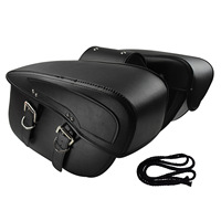 Pièces de moto, boîte à bagages latérale pour moto, sacoche latérale universelle pour moto avec sangles, sacoche latérale pour outils