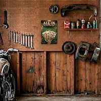Décoration murale vintage Squelette de poker 'Main de l'homme mort', style rustique pour salle de jeux, cave des hommes, saloon