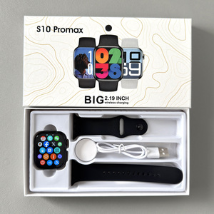 นาฬิกาสมาร์ทวอทช์ Huaqiangbei S10/S11 PRO หน้าปัดสี่เหลี่ยม ซิลิโคน รุ่น Dynamic Island เวอร์ชั่นจีน รองรับ Alipay NFC หน้าจอ TFT พร้อมฟังก์ชั่นนับก้าว - Product Image 2