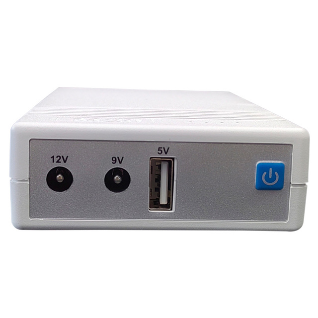 CYHX Hotsale Mini Ups 5V 9V 12V Multi Output Online Power Supply Mini UPS for WiFi Router Modem CCTV Camera Ups
