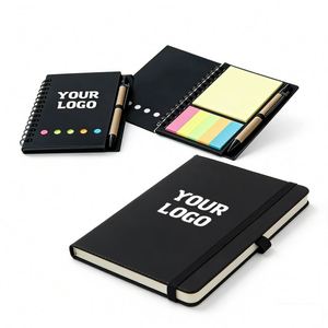 Blocs-notes personnalisés avec logo, mémos promotionnels imprimés sur mesure pour le bureau et les cadeaux d'entreprise - Product Image 1