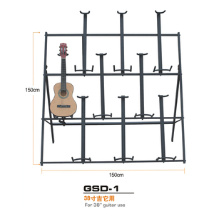 Support multi-<span class=keywords><strong>guitare</strong></span> pliant 9 supports support présentoir de <span class=keywords><strong>guitare</strong></span> - Product Image 2