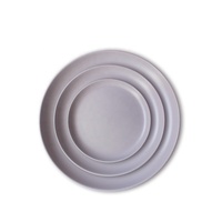 Pizza violette marocaine tasse en porcelaine fine vaisselle ensembles logo personnalisé porcelaine de luxe royal personnalisé imprimé assiette en céramique dîner