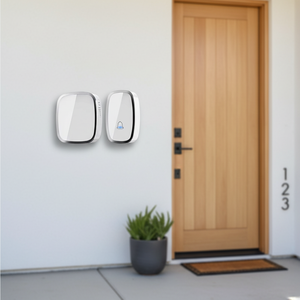 Sistema de Alerta Doméstica Impermeable, Botón de Llamada de Emergencia SOS, Timbre Inalámbrico <span class=keywords><strong>para</strong></span> Personas Mayores y Pacientes, Teléfono de Puerta - Product Image 4