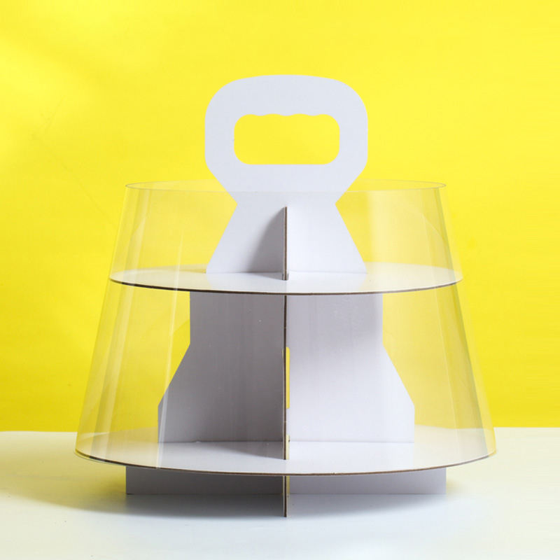 White card-Transparent cover 2 layers