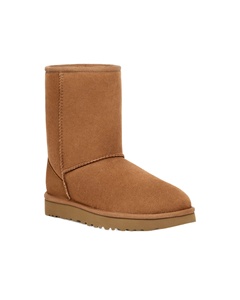Botas de Invierno Elegantes a la Altura del Tobillo para Mujer de Alta Calidad Tipo Uggs del Fabricante con Parte Superior de Gamuza y Pelo a la Moda - Product Image 6
