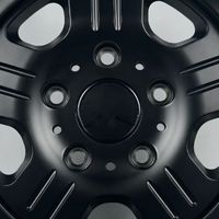 Jantes forgées tout-terrain 18x8.5 5x114.3 Noir mat Beadlock 5 branches pour Land Cruiser Prado Hilux Factory