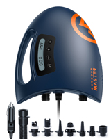 Pompe électrique SUP Shark II 20 PSI avec dégonflage mains libres pour 3-4 planches à pagaie