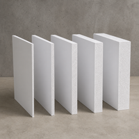 Panneau en mousse PVC pour décoration intérieure, imperméable, ignifuge, blanc, coextrudé, vente en gros