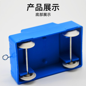 Mechanics trolley (with inclined plane) teaching experiment trolley, counterweight trolley, elementary school science <b>physics</b> - Product Image 1
