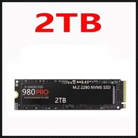 Unidad de Estado Sólido Interna 980Pro M.2 2280 NVMe PCIe Gen4.0 X4 TLC 3D NAND de Alta Velocidad para Juegos, para PS5, PC, Laptop, 1TB, 2TB, 4TB