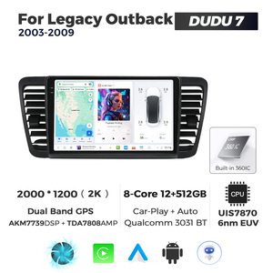 MEKEDE du7 2K lettore multimediale con schermo <span class=keywords><strong>Auto</strong></span>-riproduci navigazione GPS Radio Audio per 2009 2003 - Product Image 5