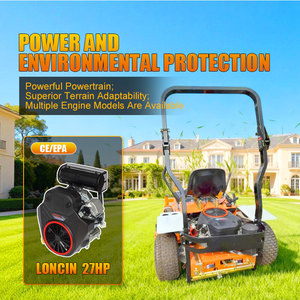 Cortacésped de Conducción Pequeño con Precio de Fábrica CE EPA, Tractor de 25 HP, Cortadora de Césped a <span class=keywords><strong>Gasolina</strong></span> de 48 Pulgadas, Segadora de Mayales y Giro Cero para Jardín - Product Image 4