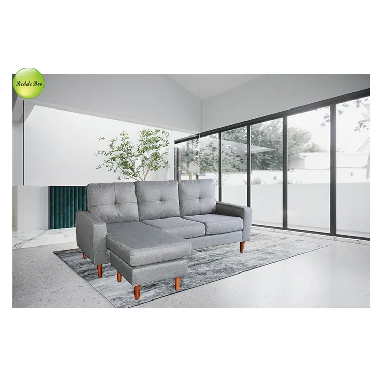 3 seat chaise sectional sofa set salon furniture sala saloon sofa simple design corner style 078 online selling