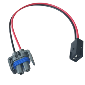 别克君威汽车2针密封连接器12162017汽车风压缩机空调空气泵插头线束 - Product Image 1