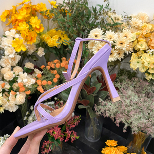 Talons hauts pour femmes, chaussures de soirée, sandales de créateur pour femmes - Product Image 3