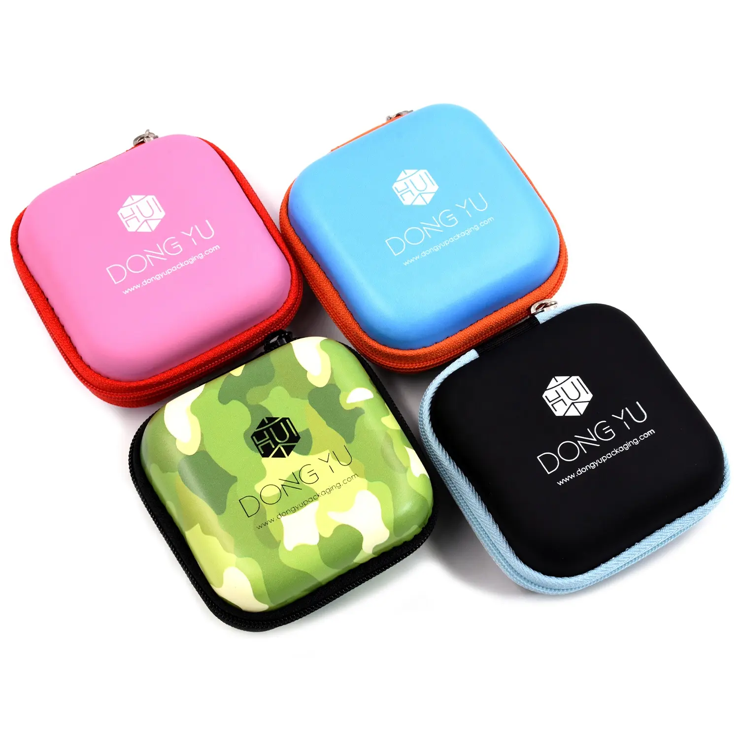 베스트 패키징 휴대용 이어폰 충전기 어댑터 EVA 케이스 박스 하드 쉘 여행 방수 지퍼 이어폰 코드 보관 케이스