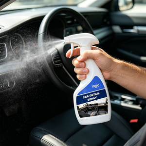 Spray Nettoyant pour Intérieur de <span class=keywords><strong>Voiture</strong></span> en Plastique Infusé de SiO2, Personnalisable (Marque et Modèle), Directement de l'Usine, <span class=keywords><strong>Rapport</strong></span> de Dilution 1:10 - Product Image 1