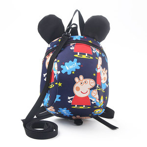 <span class=keywords><strong>Sac</strong></span> à <span class=keywords><strong>dos</strong></span> anti-errant <span class=keywords><strong>Mickey</strong></span> pour enfant en bas âge, cartable à bandoulière dessin animé, cartable pour maternelle - Product Image 5