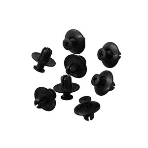 Clips de nylon C15 negros PA66 para reparación y reemplazo de paneles interiores de automóviles - Product Image 1