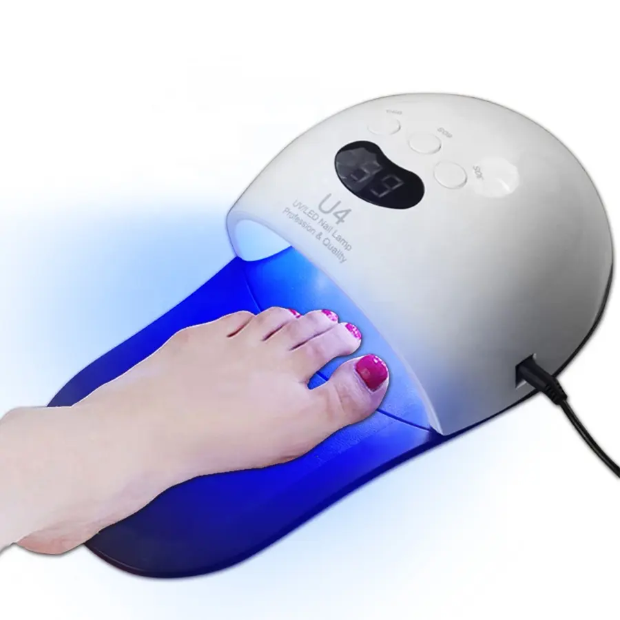 Commercio all'ingrosso entrambe le mani e i piedi Uv lampada 48w professionale Uv lampada Nail Dryer per piedi unghie Uv Led luce Nail Dryer