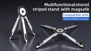 Supporto Minimalista in Alluminio per Notebook per un Setup da Scrivania Moderno - Product Image 2