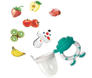 Nourriture fraîche en <span class=keywords><strong>Silicone</strong></span> <span class=keywords><strong>de</strong></span> qualité alimentaire pour bébé, sucette d'alimentation aux fruits Anti-étouffement - Product Image 4